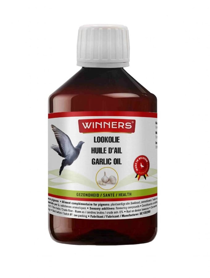 Belgian Winners Lookolie 500ml - supplement voor postduiven - spijsvertering, bloedzuiverend