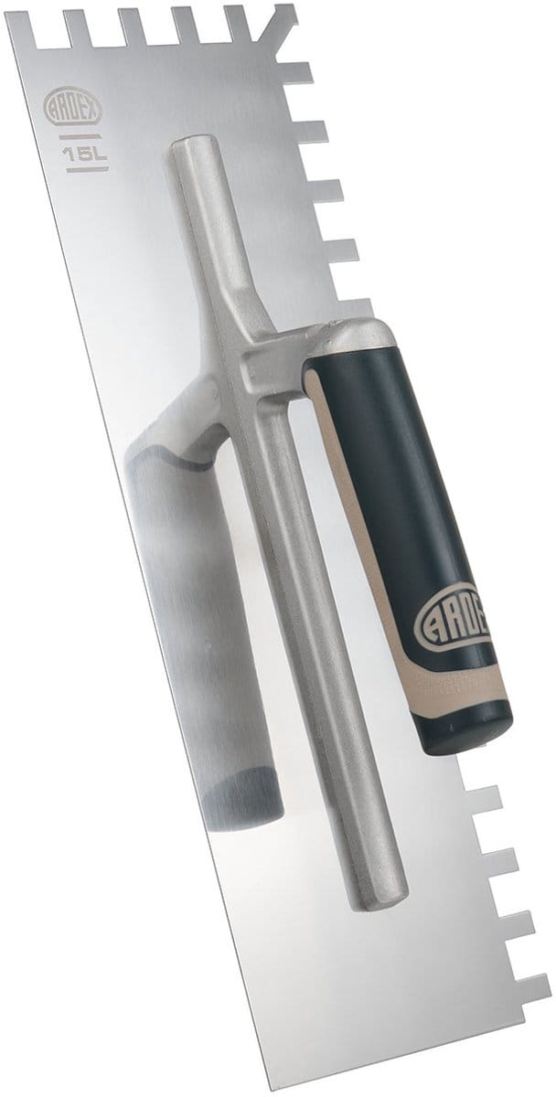 Ardex lijmspaan 15 mm RVS 40 cm