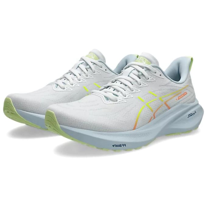 ASICS GT 2000 13 Wit Oranje Lime Heren Sneakers 1011B861-100 44 white