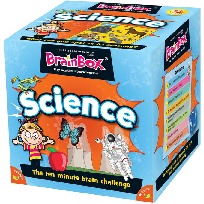 BrainBox Kaartspel - Wetenschapseditie Refresh (55 kaarten)