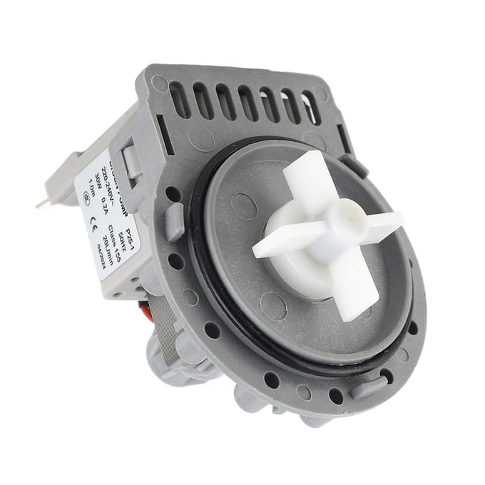 Wasmachine Afvoerpomp 30W 20L Per Minuut Hoogrendement Wasmachine Afvoerpomp AC220?240V gray