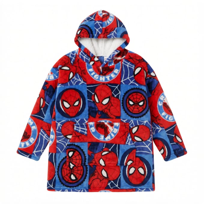 Spiderman hoodie deken