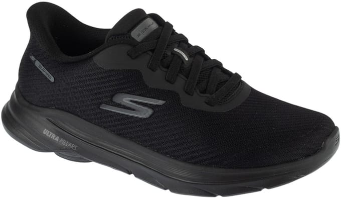 Skechers Slip-Ins: GO Walk 8 - Pate, Mannen, Zwart, Sneakers, maat: 44