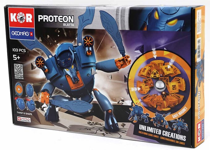 DW4Trading Geomag Kor Proteon Blatta - 103 Stuks
