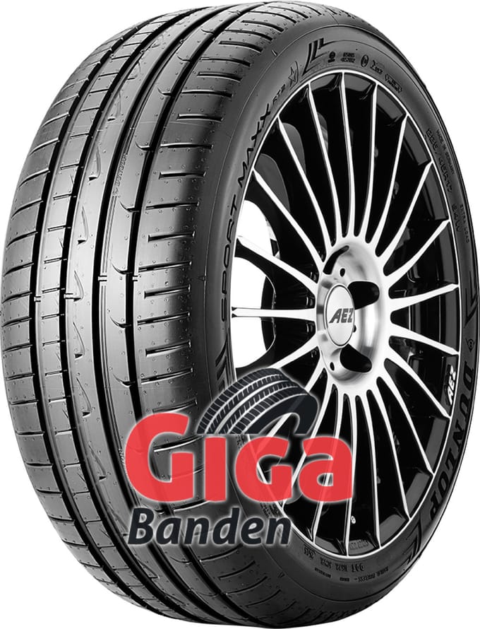 Dunlop Sport Maxx RT2 ( 225/55 R17 97Y *, MO, met velgrandbescherming (MFS) BLK )