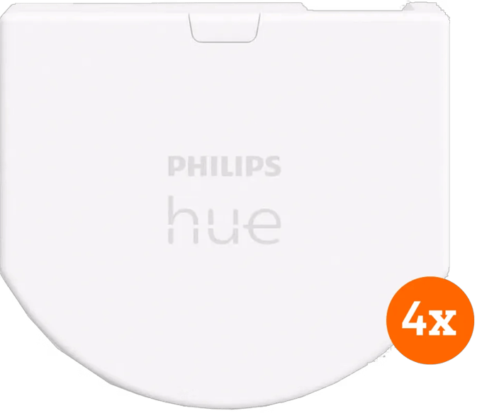 Philips Hue wandschakelaarmodule 4-pack