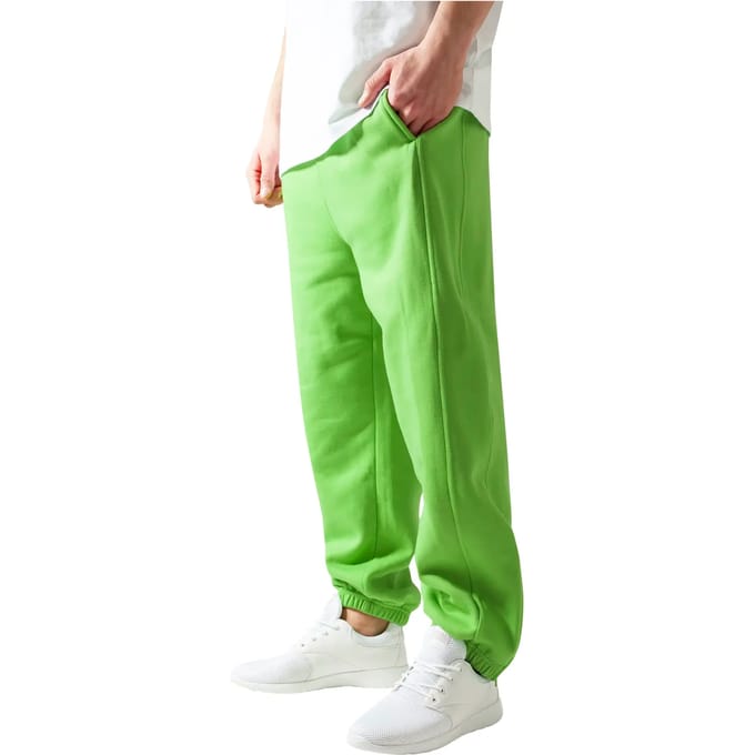 Urban Classics - Basic Heren joggingbroek - S - Groen