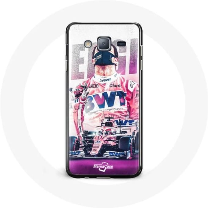 Case voor Samsung Galaxy J7 Formule 1 Sergio Pérez F1 coureur