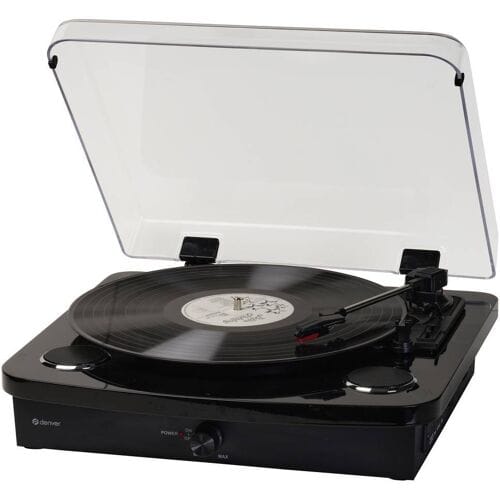 Denver Platenspeler Dual Bluetooth - Ingebouwde Speakers - USB - Retro - VPL230B