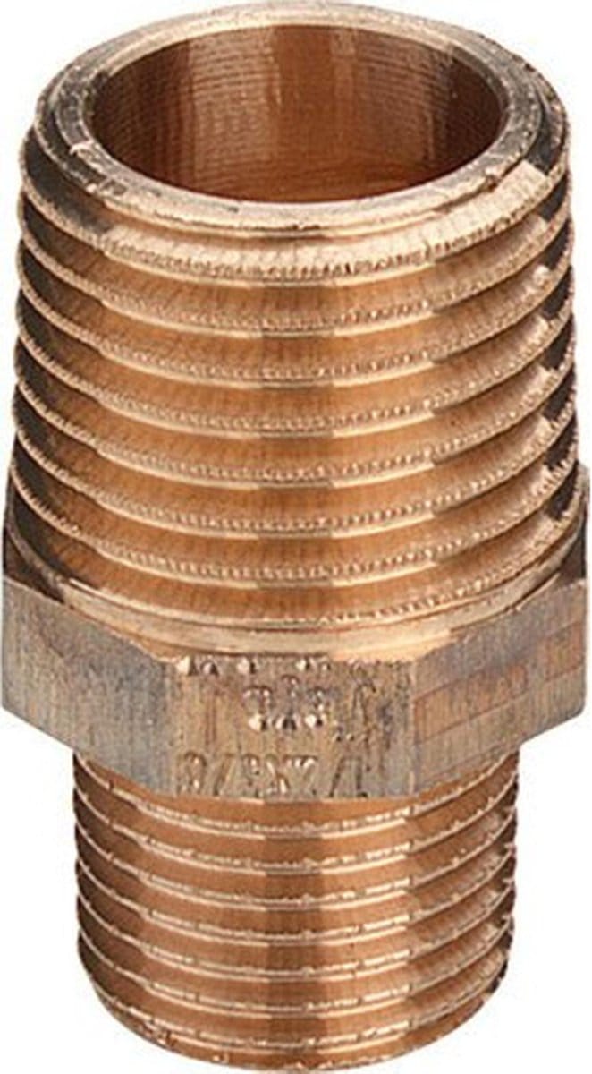 Viega Verloopnippel 3/4"X3/8" Bu. Brons