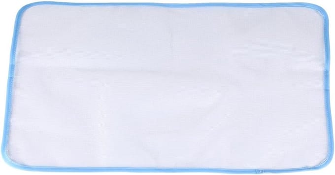 Strijkijzer Kussen - Netweefsel Pad - Beschermend Strijken - Warmte Isolatie - 35 x 50 cm - Wit