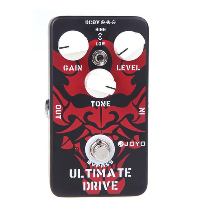 JOYO JF02 Ultimate Drive Overdrive Gitaareffectpedaal red