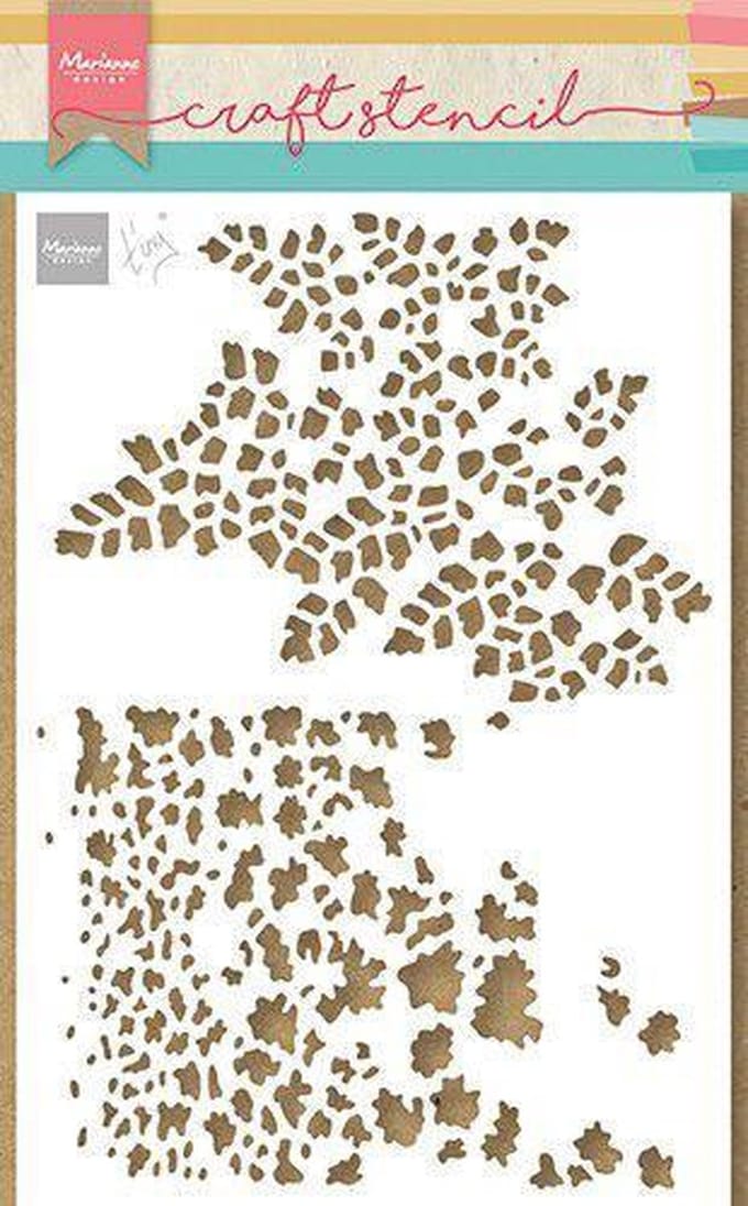 Marianne Design Craft stencil Tiny's Butterfly textures