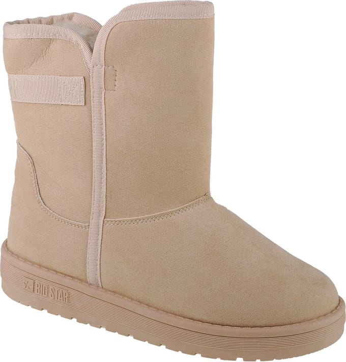 Big Star Snow Boots KK27461-2, Vrouwen, Beige, Sneeuw laarzen, maat: 37