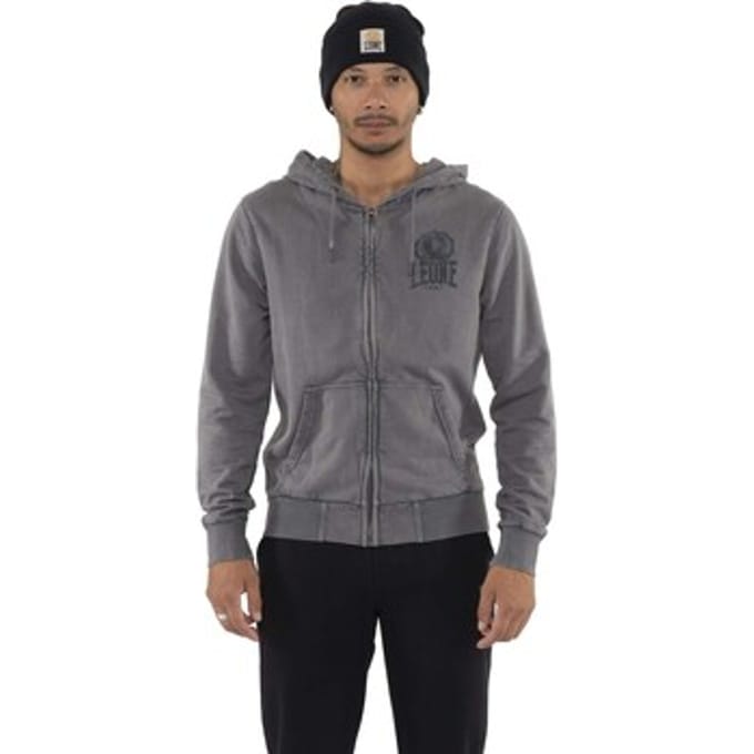 Capuchon sweaters Leone 1947 Man Hoody Full Zip Treatments