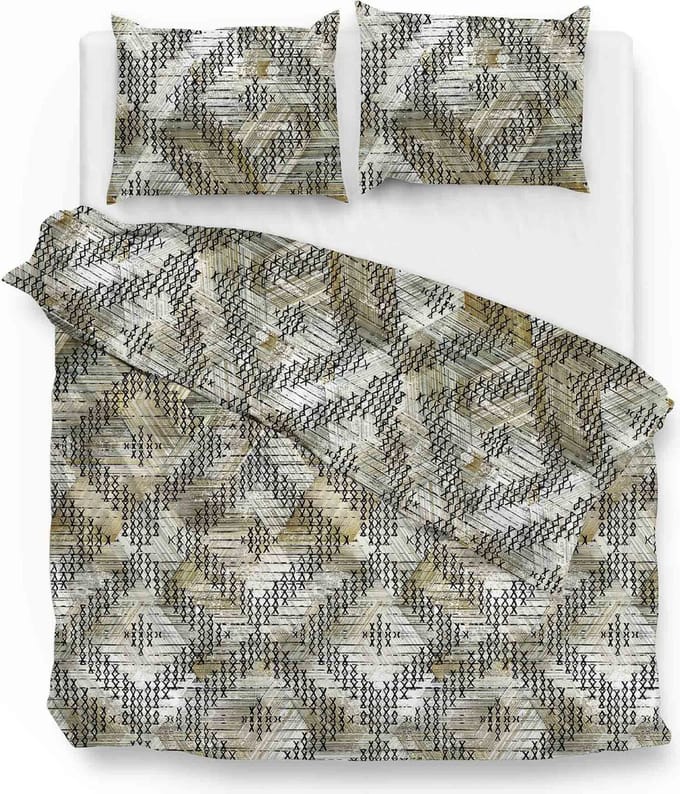 Zohome Sol Dekbedovertrek - Lits-jumeaux - Katoen - 240x200-220cm - Multi