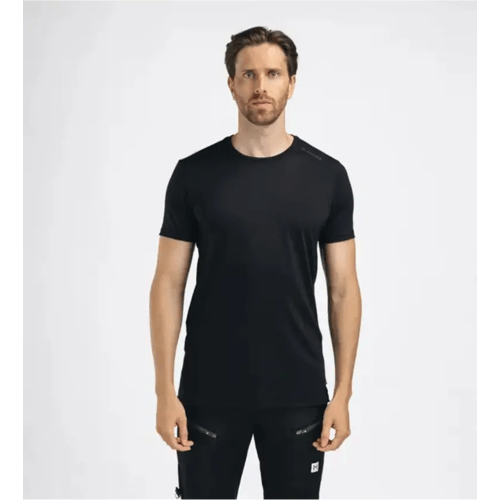 Aclima LightWool 140 Trail Tee Heren (Maat - S, Kleur - Jet Black)
