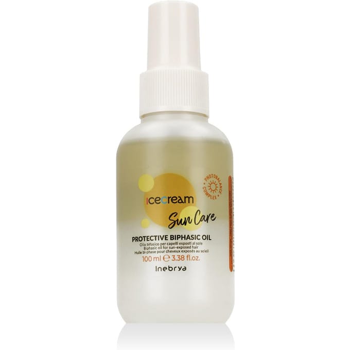 Inebrya Ice Cream Soin Solaire Protecteur Huile Biphasée 100 ml