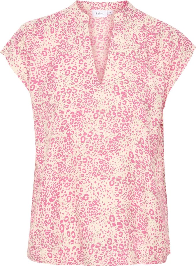Saint Tropez DaciaSZ SS Blouse Dames Blouse - Maat S
