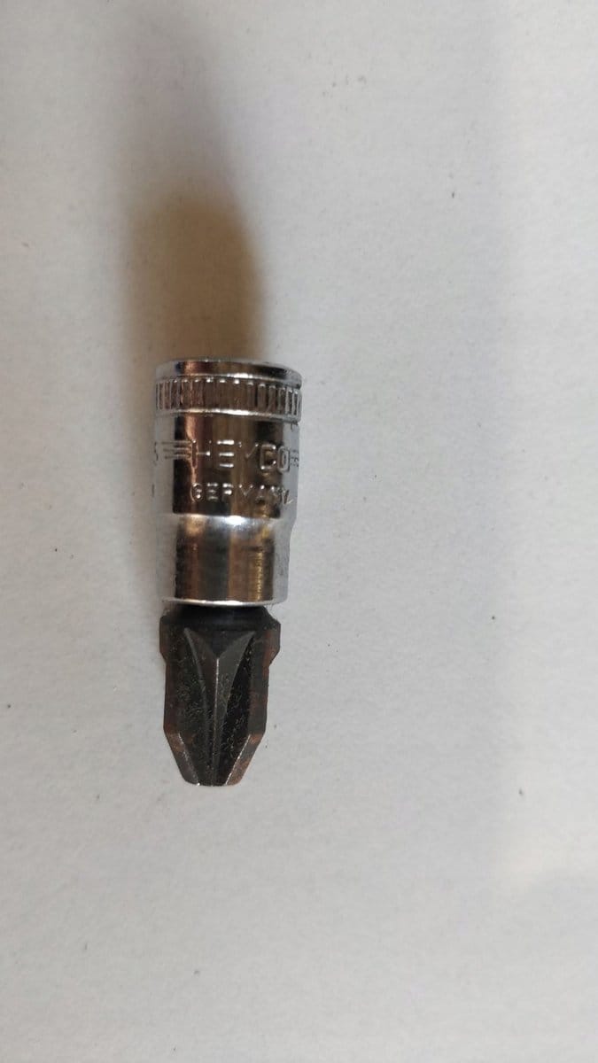 Heyco Dop Bit PZ1 1/4" Chroom-Vanadium