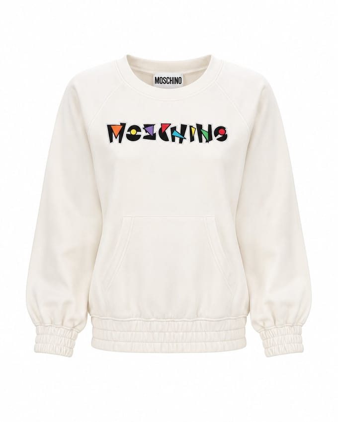 Moschino - Sweater - Wit - 42