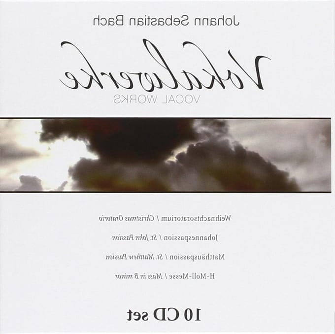 Muziek CD Box - Zangwerken - Muziek Luisteren - Tien CD's - 14 cm - Niet gespecificeerd