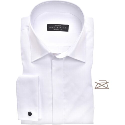 John Miller Overhemd Tailored-Fit Party Shirt Wit / male