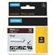 DYMO 1805424 IND Rhino tape vinyl wit op bruin 24mm (origineel)