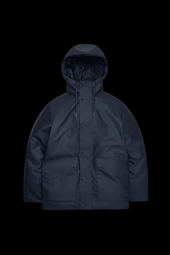 Rains Nome Parka W3T3 Matt Navy