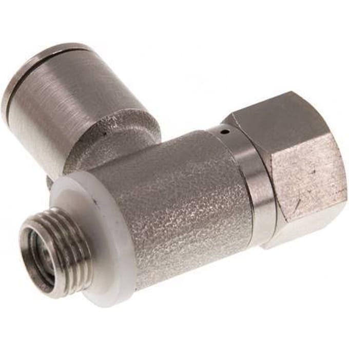 8mm & G 1/8'' Indirect Gestuurde Vernikkeld Messing Terugslagklep Buitendraad Insteekkoppeling 0.5-10 bar