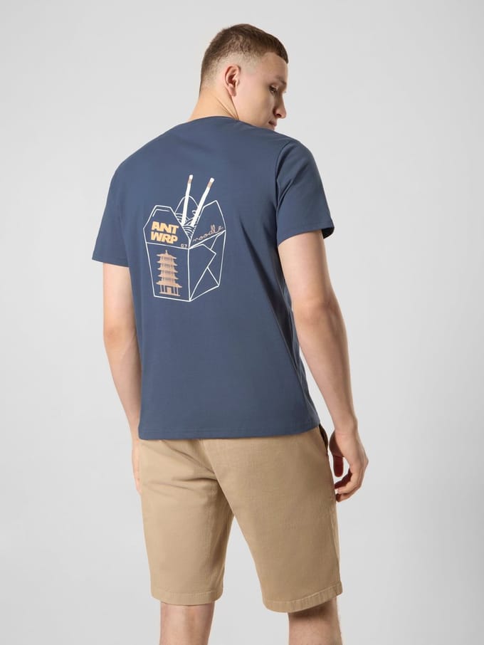 Antwrp - T-Shirt - Blauw - XL