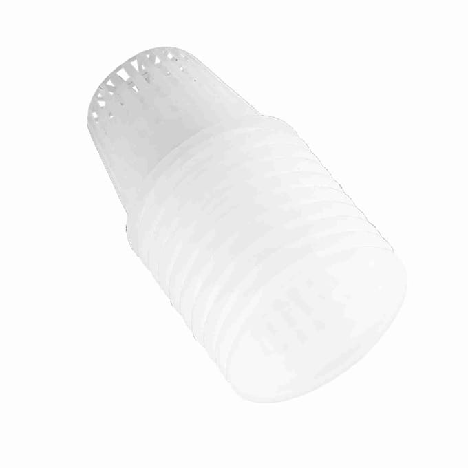 10 stuks Zware Gaas Pot Net Cup Mand Hydroponische Plant Groei Cloning Wit wit
