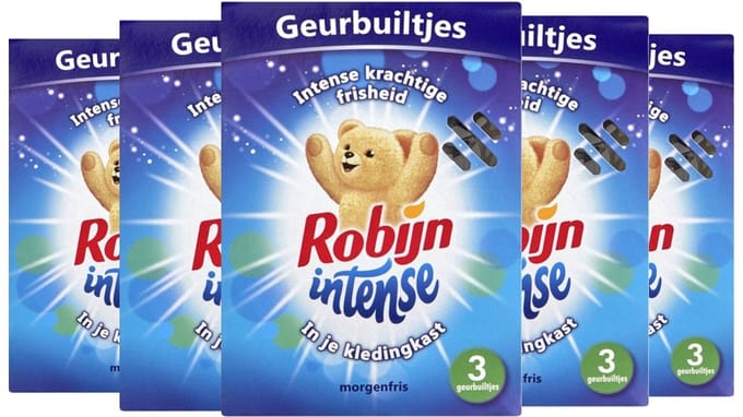 Robijn Morgenfris Geurbuiltjes - 5 x 3 Stuks