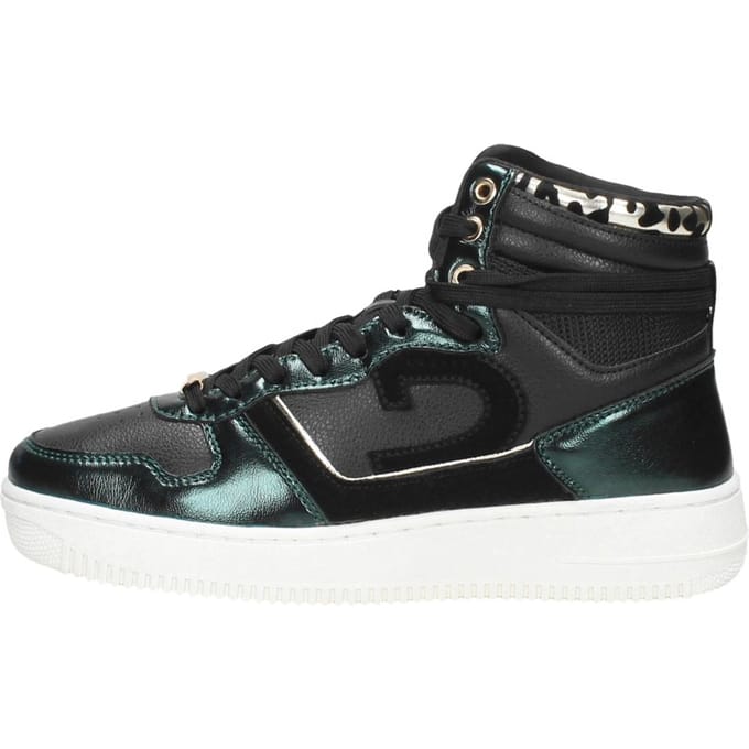 Cruyff Campo High Lux Hoge sneakers - Dames - Zwart - Maat 36
