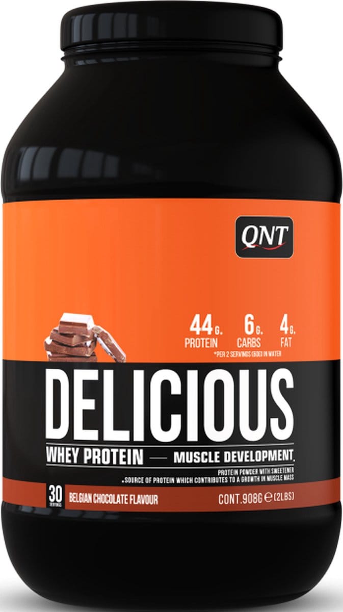 QNT|Delicious Whey|Protein Eiwitpoeder|Eiwitshake|Chocolade