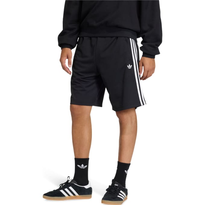 Adidas adicolor Korte Broeken Heren - Zwart - Maat M - Poly Mesh