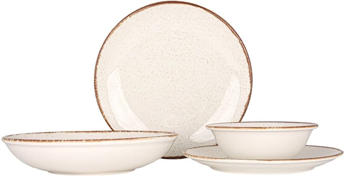 Rinart Serviesset (Medium) - Brunilda - 24 delig - 6 persoons - Porselein