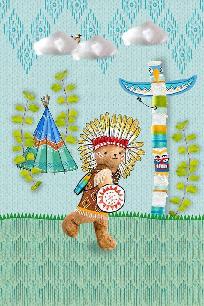 INGK Kinderbehang - Totem