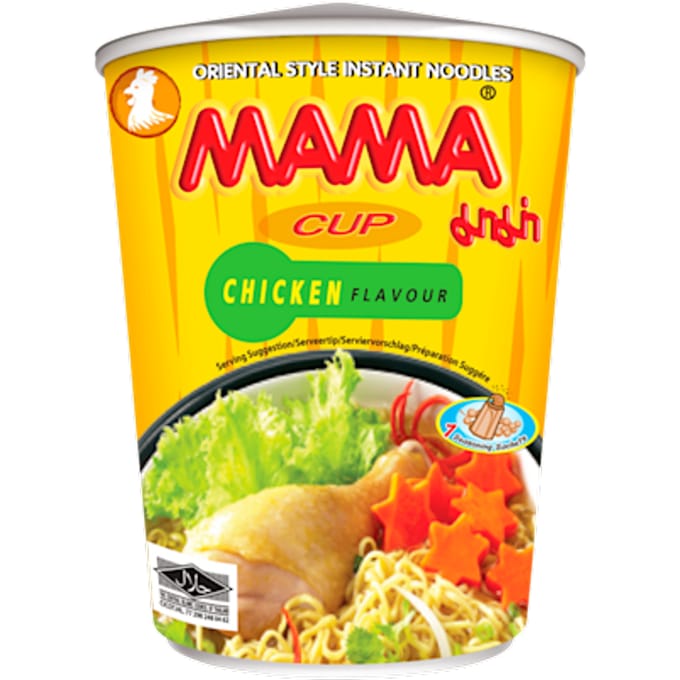 Mama Cup Instant Noodles Kipsmaak 70g
