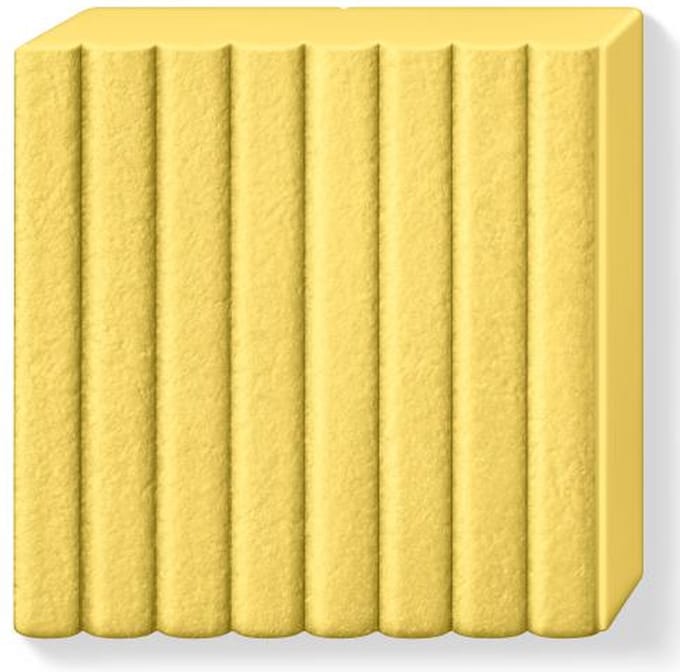 Fimo klei soft Leather Safran yellow 8010-109