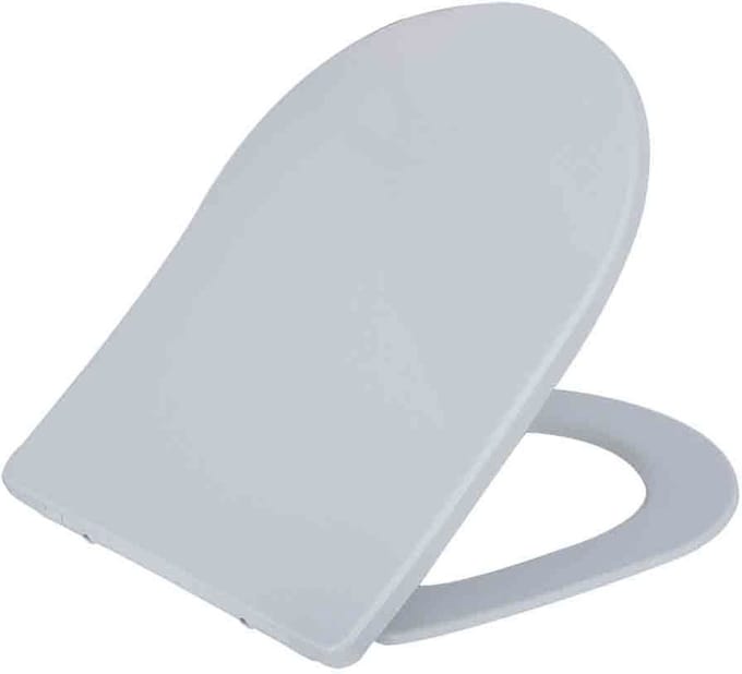 Wiesbaden Shade slim toiletzitting softclose en quick release glans wit
