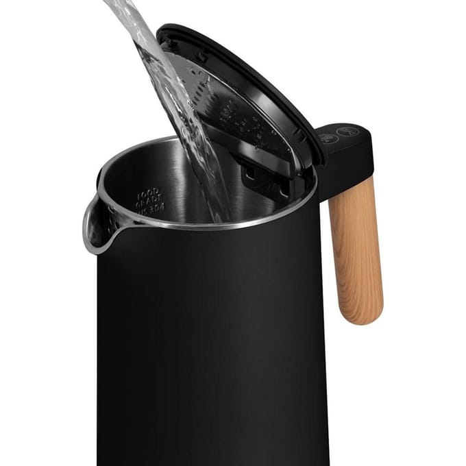 CONCEPT RK-3301 - Elektrische Waterkoker - Zwart - 1,5L - Temperatuurregeling