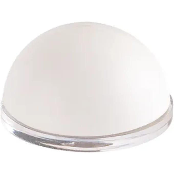 Fix-o-moll Deurbuffer - Zelfklevend - Wit - Diameter 22 Mm - 2 Stuks