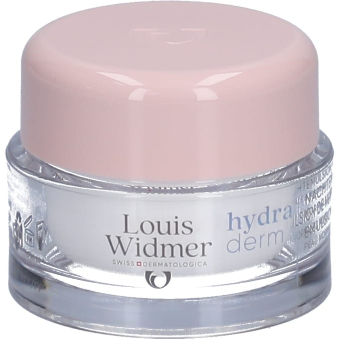 Louis Widmer Hydraderm Nachtemulsie Licht Geparfumeerd 50 Nachtcrème