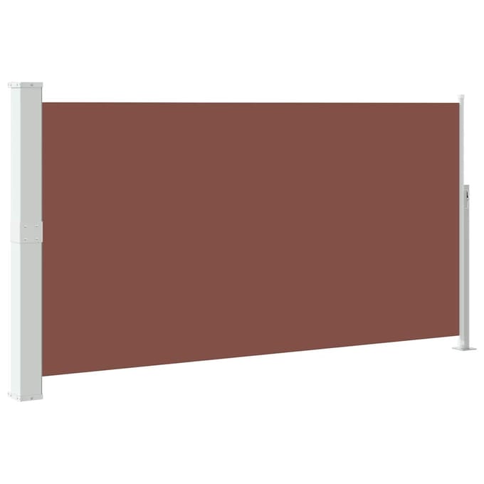 vidaXL - Tuinscherm - uittrekbaar - 160x300 - cm - bruin