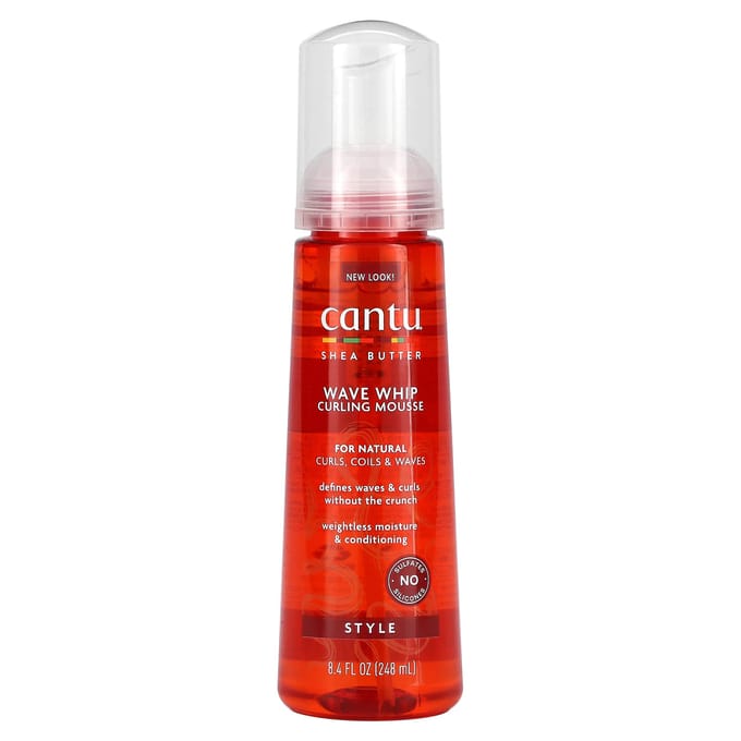 Cantu Shea Butter For Natural Hair Wave Whip Curling Mousse 248 ml