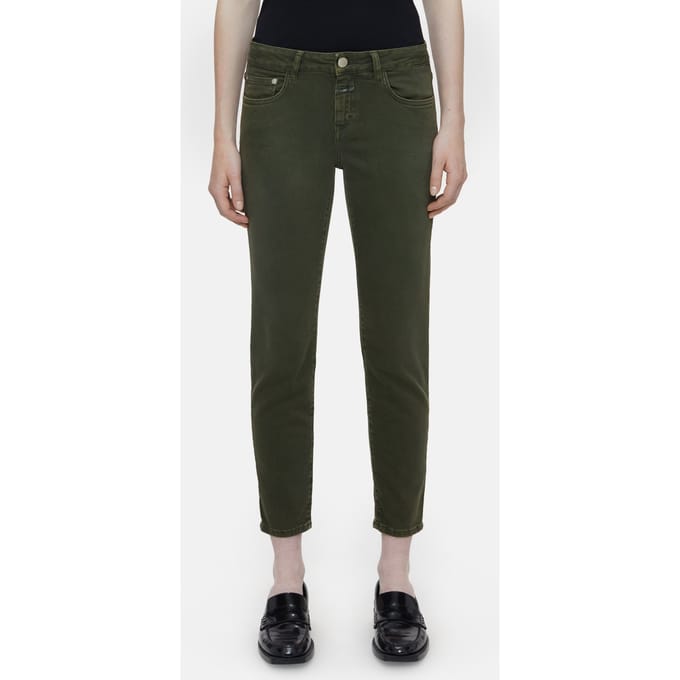 Closed Baker Jeans Green Weed Taglia: W24L34 | Jeans Slim Fit Outlet | Donna | Verde