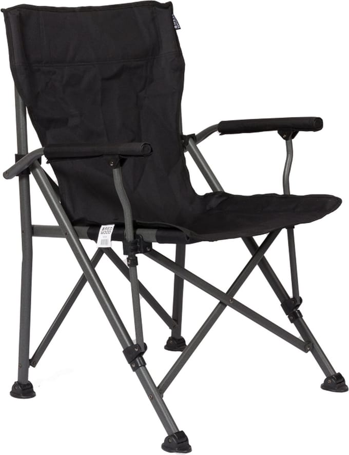 Redwood - Campingstoel - Atlas Vouwstoel - Zwart