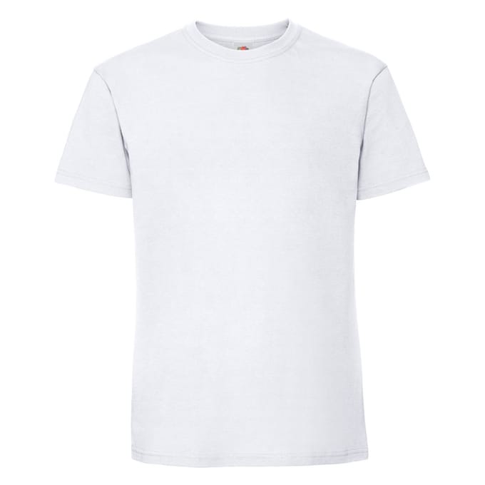 Fruit of the Loom Unisex volwassen Iconic 190 T-Shirt (Wit)