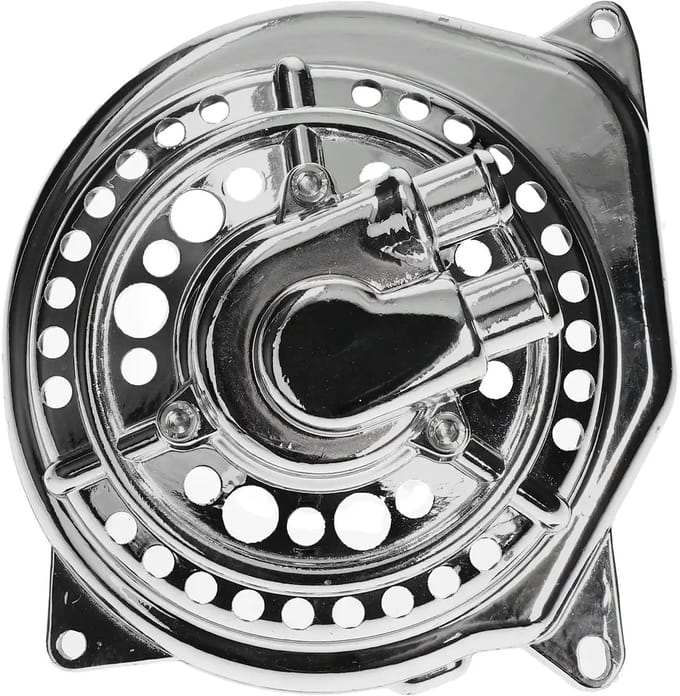 Waterpomp deksel STR8 Racing Minarelli Horizontaal Chroom
